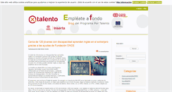 Desktop Screenshot of portalento.weblogs.portalento.es