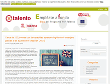 Tablet Screenshot of portalento.weblogs.portalento.es